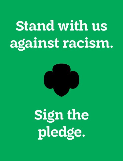 Stand with us against racism. Sign the pledge.