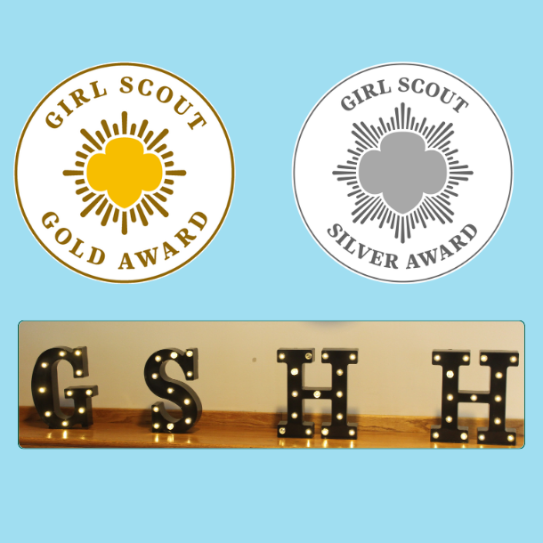 2026 Gold and Silver Award Girl Scouts